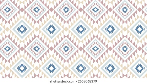 Seamless tribal pattern. Ethnic pattern design.