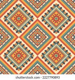 nahtlose Stammesmuster traditionelle Kunststoffe indische Textilien