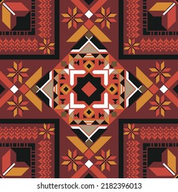 Seamless tribal stripes Aztec geometry can be used in textile design, web design for clothing, accessories, decorative paper, wrapping, envelopes, backpacks, book covers.
