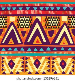 Seamless tribal texture