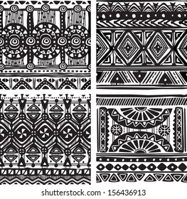 Seamless tribal texture