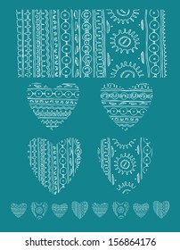 Seamless tribal texture