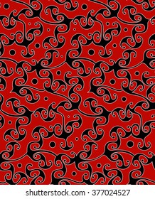 Seamless Tribal Vector Pattern