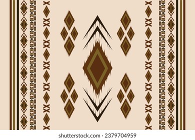 Seamless tribal vector pattern, local ethnic pattern