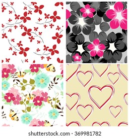  seamless tropical flower blossom vector pattern - Illustration
Floral Pattern, Flower, Tropical Climate, Pattern, Retro Styled
