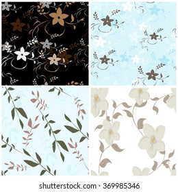  seamless tropical flower blossom vector pattern - Illustration
Floral Pattern, Flower, Tropical Climate, Pattern, Retro Styled
