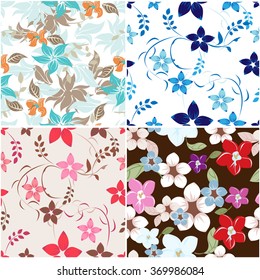  seamless tropical flower blossom vector pattern - Illustration
Floral Pattern, Flower, Tropical Climate, Pattern, Retro Styled
