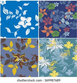  seamless tropical flower blossom vector pattern - Illustration
Floral Pattern, Flower, Tropical Climate, Pattern, Retro Styled
