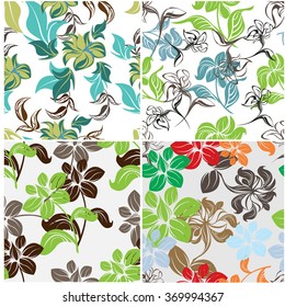  seamless tropical flower blossom vector pattern - Illustration
Floral Pattern, Flower, Tropical Climate, Pattern, Retro Styled

