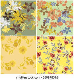  seamless tropical flower blossom vector pattern - Illustration
Floral Pattern, Flower, Tropical Climate, Pattern, Retro Styled
