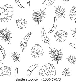 Seamless tropical pattern