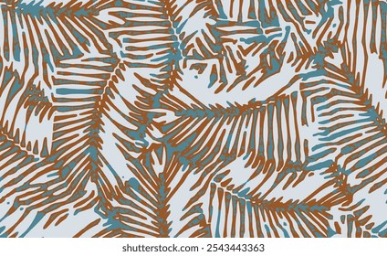 Patrón tropical sin fisuras con palmera sobre fondo gris. ilustración floral para textiles, impresión, Fondos de pantalla, envoltura.