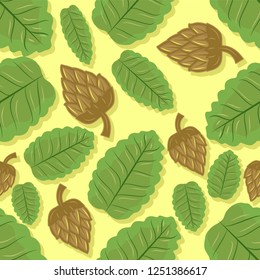 Seamless Tropical Summer Floral Background for Wedding Invitation