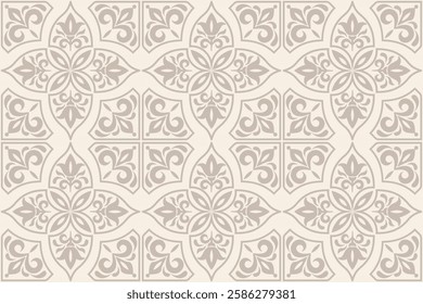 Seamless turkish colorful pattern. Damask pattern can be used for ceramic tile, wallpaper, linoleum, textile, web page background