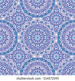Seamless turkish colorful pattern. Endless pattern can be used for ceramic tile, wallpaper, linoleum, textile, invitation card, wrapping paper, web page background. Islam, Arabic, Indian motifs. 