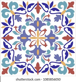 Seamless turkish colorful pattern. Vintage multicolor pattern in Eastern style.  Pattern can be used for ceramic tile, wallpaper, linoleum, textile, surface textures, web page background or paper.