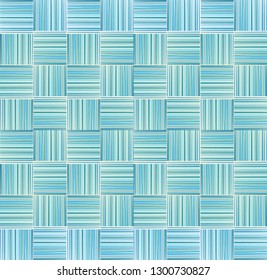 Seamless turquoise - blue woven texture