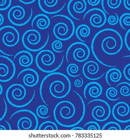 Seamless twirl pattern