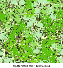 Seamless two-layer camouflage. The front layer is pixel, 
the back layer consists of acute-angled triangles. Just for editing.