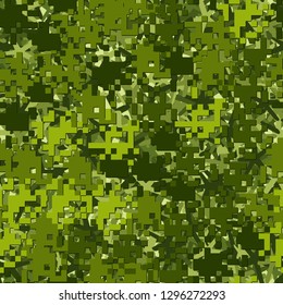 Seamless two-layer camouflage. The front layer is pixel.
The background consists of five-pointed figures. Easy to edit.