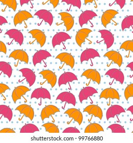 seamless umbrella pattern