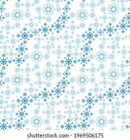 Seamless unique pattern abstract and nature