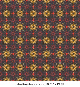 Seamless unique pattern abstract and nature