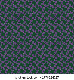 Seamless unique pattern abstract and nature
