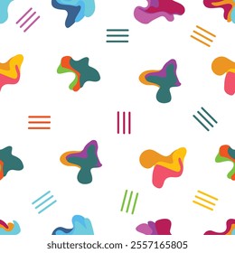 Seamless unique pattern creative design.