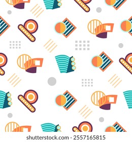 Seamless unique pattern creative design.