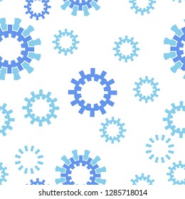 seamless unique pattern with various categories and types