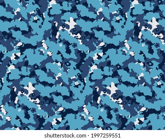 Seamless Urban Camouflage abstract pattern, Military Camouflage repeat pattern design for Army background, printing clothes, fabrics, sport t-shirts jersey, web banners, posters, cards and wallpapers