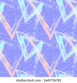 Seamless urban pattern with curved chaotic grunge spots.
