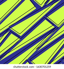 Seamless urban triangle pattern for textile.