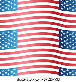 Seamless USA flag pattern.