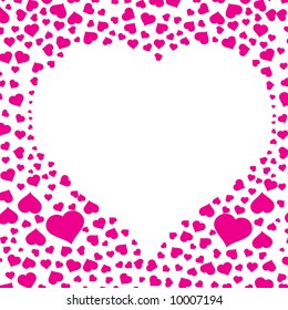 seamless valentine background vector illustration