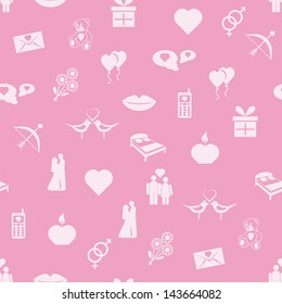 seamless valentine pattern