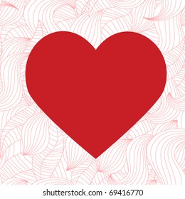 Seamless valentine pattern