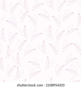 seamless valentine pattern background with heart from pink ink , kids pattern