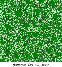 seamless valentine pattern vector image