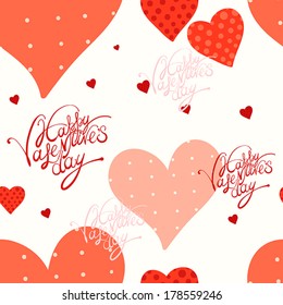 seamless valentine's day background