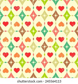 Seamless Valentine's Day Background