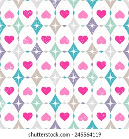 Seamless Valentine's Day Background