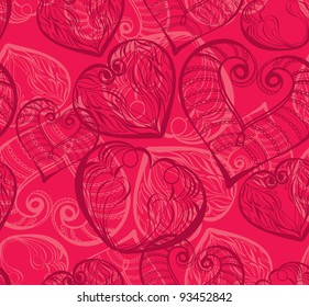 seamless Valentine's day background