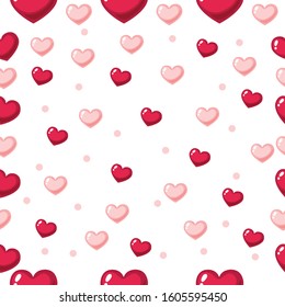 seamless Valentine's day background.  texture for wallpaper,wrapping paper. 