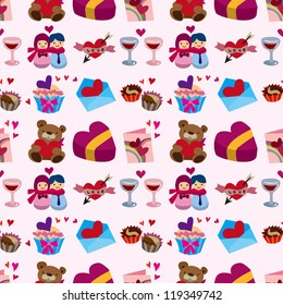 seamless Valentine's Day pattern