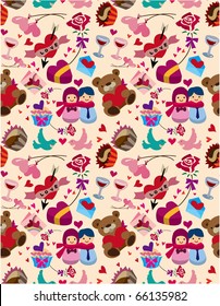 seamless Valentine's Day pattern