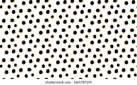 Seamless variation dots. Vector illustration