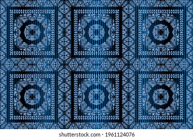 Seamless variegated patterns on a colored striped background