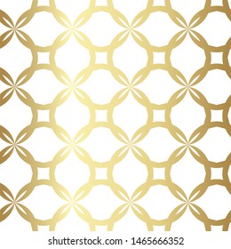 Seamless vector 10 eps golden pattern. Repeat abstract background for design, fabric, textile, cover, wrapping.